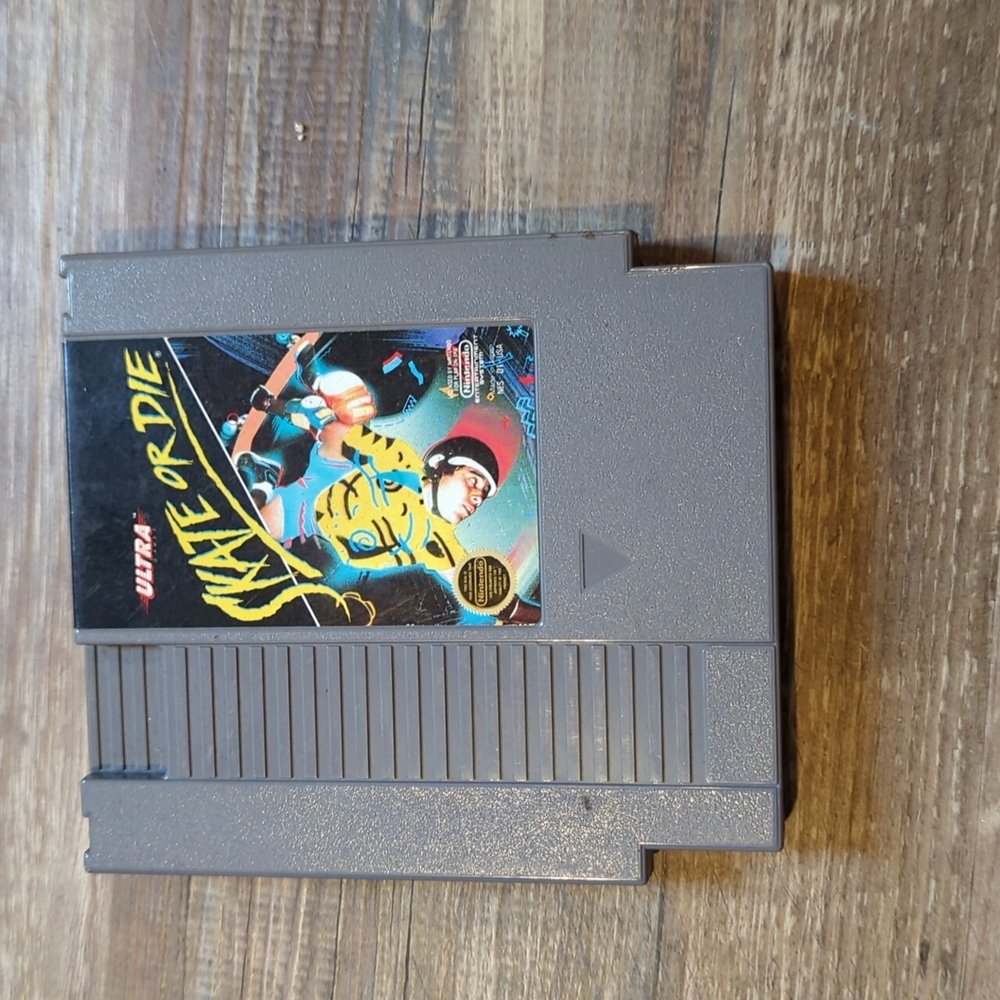 Skate or die nes game